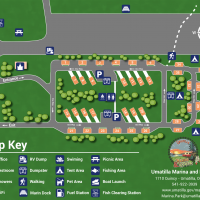 Marina Park and RV Map 2025