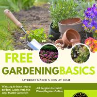 Free Gardening Class 