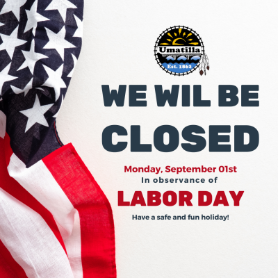 Labor Day Closure
